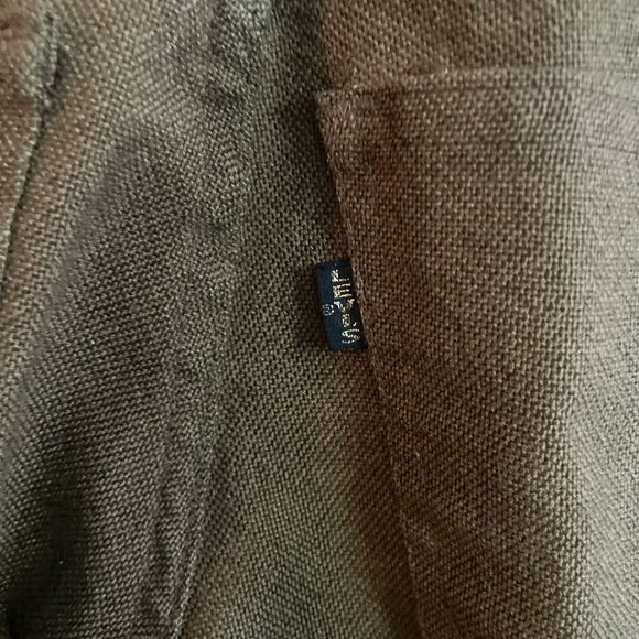 Levi's Vintage 60s / 70s STA-PREST Dark Brown High Rise Pants - Picture 4 of 12